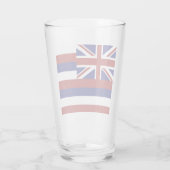 Hawaii-vlag Glas (Achterkant)