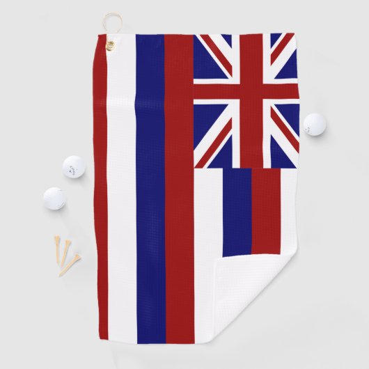 Hawaii-vlag Golfhanddoek (Insitu)