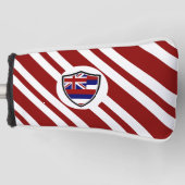 Hawaii-vlag Golfheadcover (Voorkant)
