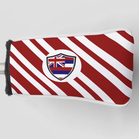 Hawaii-vlag Golfheadcover (Voorkant)
