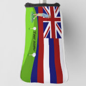 Hawaii-vlag Golfheadcover (Draai 90)