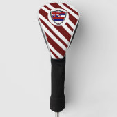 Hawaii-vlag Golfheadcover (Voorkant)