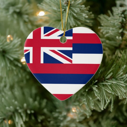 Hawai'i-vlag Keramisch Ornament (Boom)
