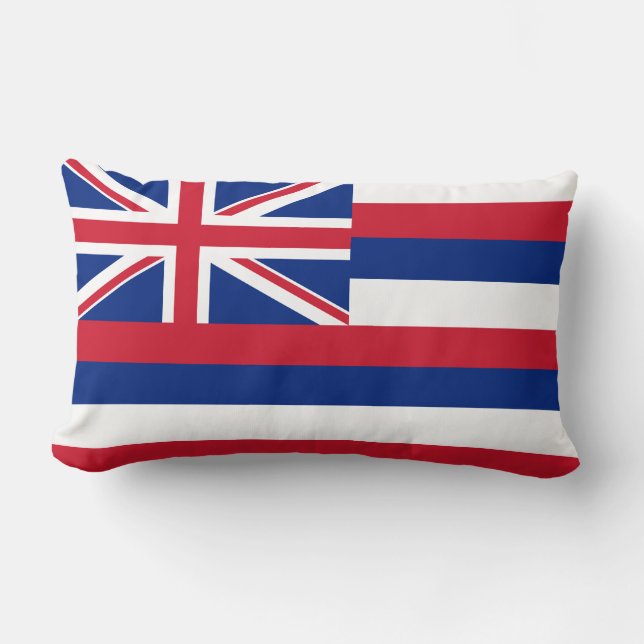 Hawaii Vlag Kussen (Voorkant)