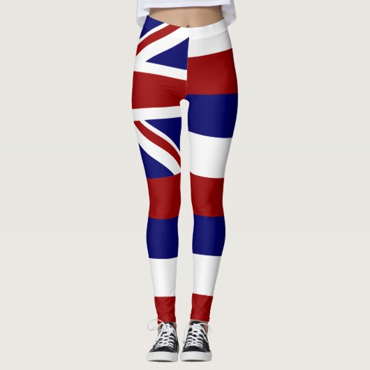 Hawaii-vlag Leggings (Voorkant)