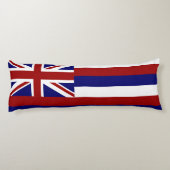 Hawaii-vlag Lichaamskussen (Achterkant)
