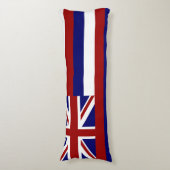 Hawaii-vlag Lichaamskussen (Voorkant Verticaal)