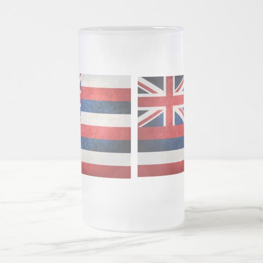 Hawaii-vlag Matglas Bierpul (Center)