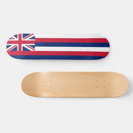 Hawai'i-vlag Persoonlijk Skateboard (Horizontaal)