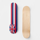 Hawai'i-vlag Persoonlijk Skateboard (Voorkant)