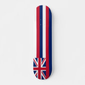 Hawai'i-vlag Persoonlijk Skateboard (Voorkant)