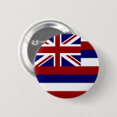 Hawaii-vlag Ronde Button 5,7 Cm (Voorkant /achterkant)