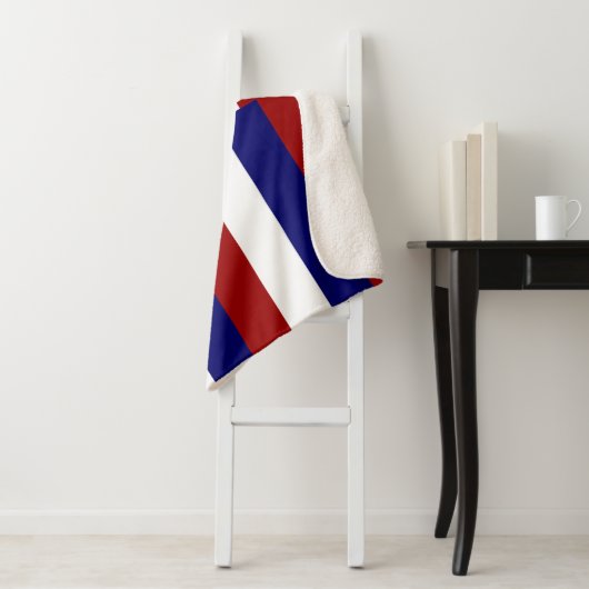 Hawaii-vlag Sherpa Deken (In situ)