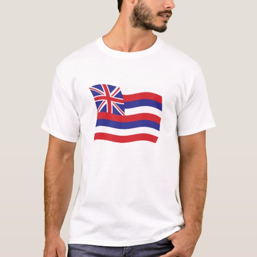 Hawaii Vlag Shirt (Voorkant)