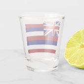 Hawaii-vlag Shot Glas (Achterkant)