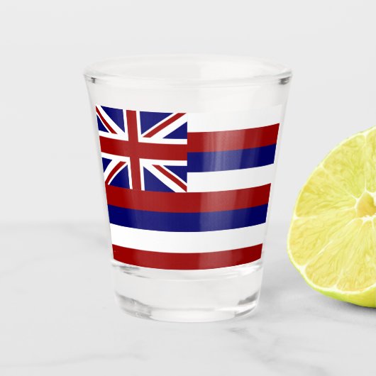 Hawaii-vlag Shot Glas (Voorkant)
