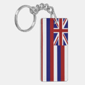 Hawaii-vlag Sleutelhanger (Voorkant Links)