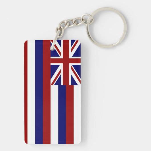 Hawaii-vlag Sleutelhanger (achterkant)