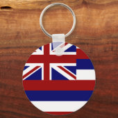 Hawaii-vlag Sleutelhanger (Voorkant)