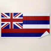 Hawaii-vlag Strandlaken (Voorkant)