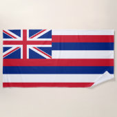 Hawaii Vlag Strandlaken (Voorkant)