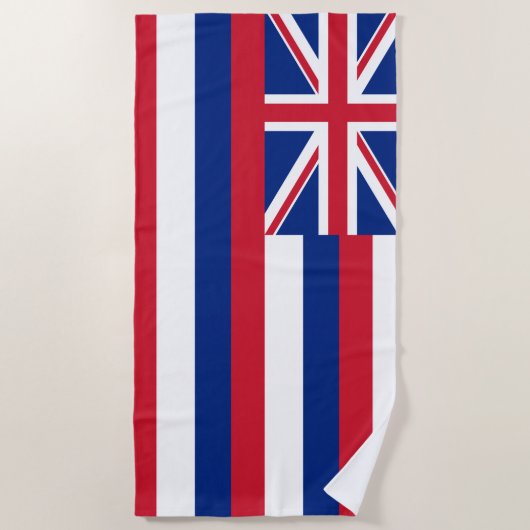 Hawaii Vlag Strandlaken (Voorkant)
