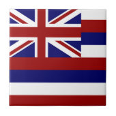 Hawaii-vlag Tegeltje (Voorkant)
