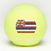 Hawaii-vlag Tennisballen (Voorkant)