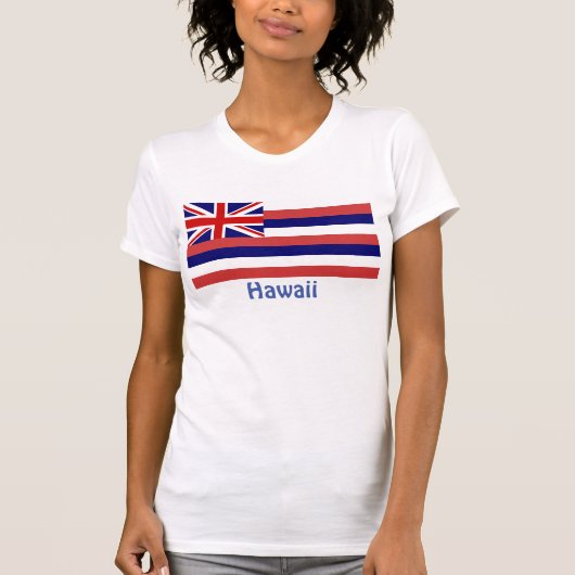 Hawaii-vlag voor vrouwen t-shirt (Voorkant)
