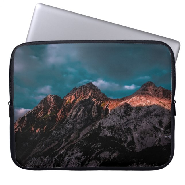 HAWAII VOLCANO DIGITAL WALLPAPER LAPTOP SLEEVE (Voorkant)