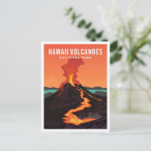 Hawaii Volcano National Park USA Travel  Briefkaart (Staand voorkant)