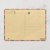 Hawaii Volcano Road Tropische Zonsondergang Souven Briefkaart (Achterkant)