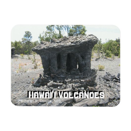 Hawai'i Volcanoes Magnet Magneet (Horizontaal)
