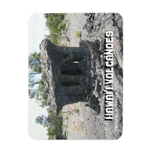 Hawai'i Volcanoes Magnet Magneet (Verticaal)