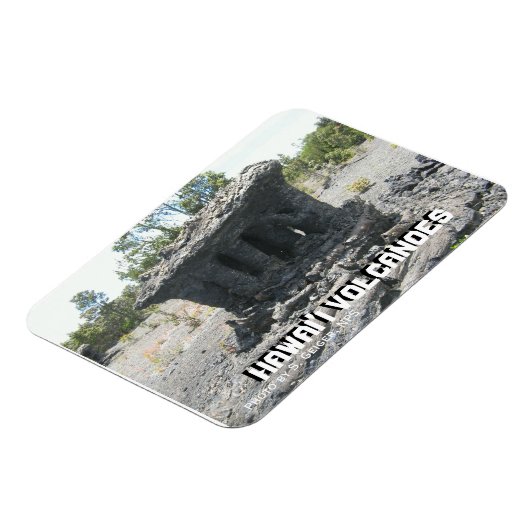 Hawai'i Volcanoes Magnet Magneet (Linkerzijde)