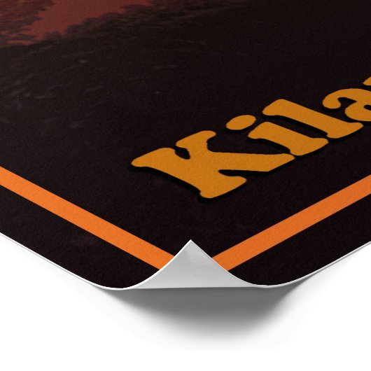 Hawaii Volcanoes Nationa Park Poster (Hoek)