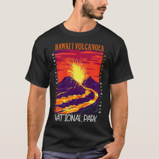 Hawaii Volcanoes Nationaal Park Kilauea Volcano Vi T-shirt