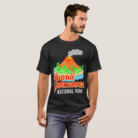 Hawaii Volcanoes National Park Cadeau Volcanology  T-shirt (Voorkant volledig)