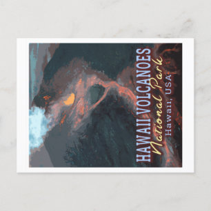 HAWAII VOLCANOES NATIONAL PARK - HAWAII USA BRIEFKAART