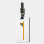 Hawaii Volcanoes National Park Pine Trees Sun Bagagelabel (Voorkant verticaal)