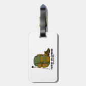 Hawaii Volcanoes National Park Rugzak Bagagelabel (Achterkant verticaal)