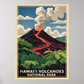 Hawaii Volcanoes National Park V02 Poster (Voorkant)