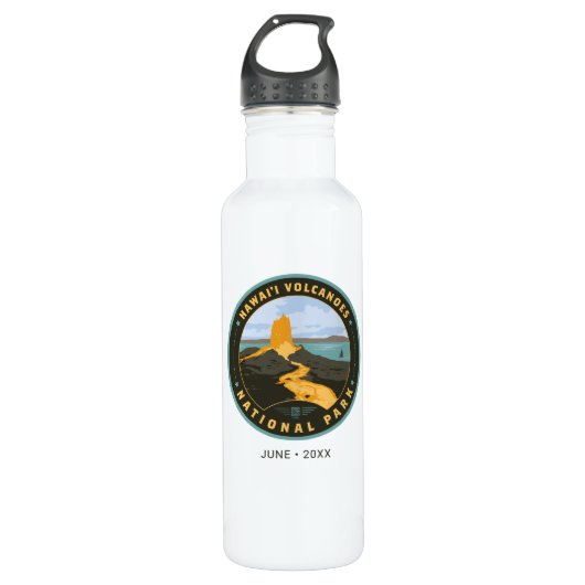Hawaii Volcanoes National Park Waterfles (Voorkant)