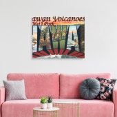 Hawaii Volcanoes Nat'l Park Canvas Afdruk (Insitu (Woonkamer))