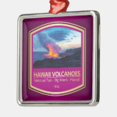 Hawaii Volcanoes NP (PF1) Metalen Ornament (Links)