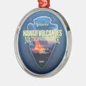 Hawaii Volcanoes (pijlpunt) Metalen Ornament (Links)
