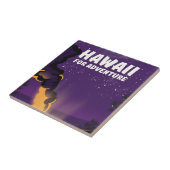 Hawaii Voor Avontuur Tegeltje (Zijkant)