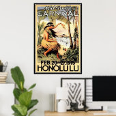 Hawaii, VS - Poster (Thuiskantoor)