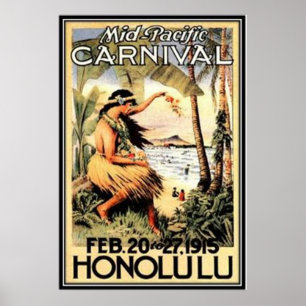 Hawaii, VS - Poster