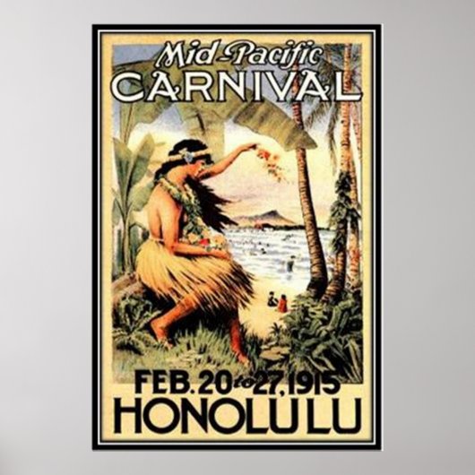 Hawaii, VS - Poster (Voorkant)
